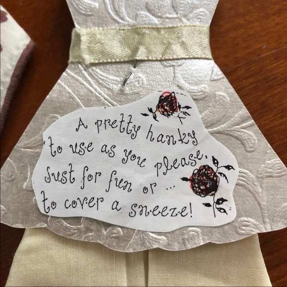 New Vintage Floral Handkerchiefs - Picture 1 of 4